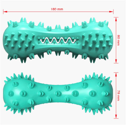 Durable Dog Chew Toy – Rubber Molar Stick for Dental Cleaning & Healthy Teeth